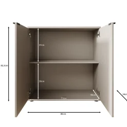 Galeno - Dressoir - Groen - 80x34x82 cm