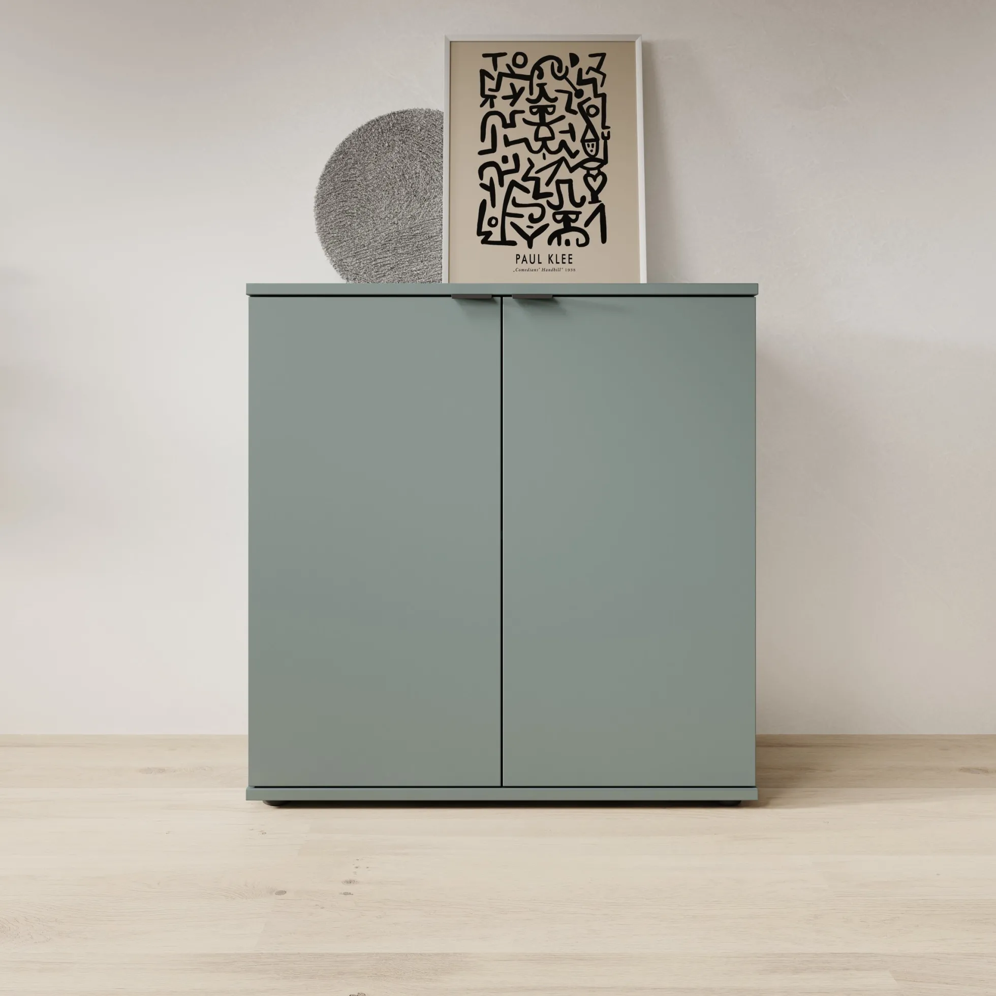 Galeno - Dressoir - Groen - 80x34x82 cm