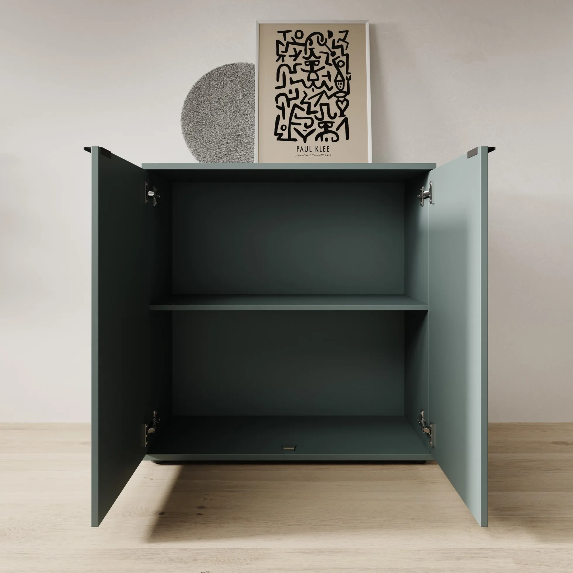 Galeno - Dressoir - Groen - 80x34x82 cm