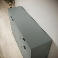 Galeno - Dressoir - Groen - 120x34x82 cm