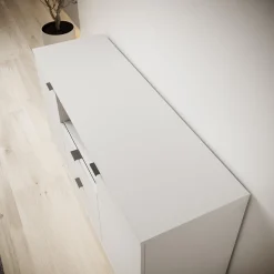 Galeno - TV-Meubel - Lichtgrijs - 130x41x63 cm