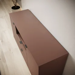 Galeno - TV-Meubel - Oudroze - 130x41x63 cm