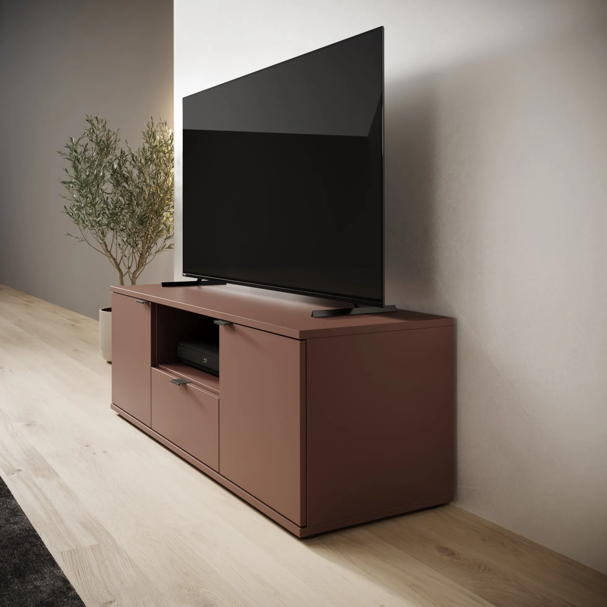 Galeno - TV-Meubel - Oudroze - 130x41x44 cm