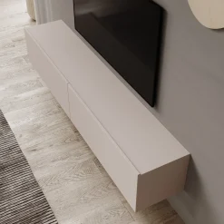 Gelvio - TV-Meubel - Beige - 180x32x32 cm