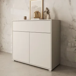 Gideon - Dressoir - Beige - 100x40x93 cm