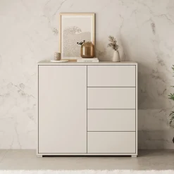 Gideon - Dressoir - Beige - 100x41x93 cm
