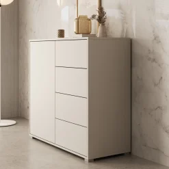 Gideon - Dressoir - Beige - 100x41x93 cm