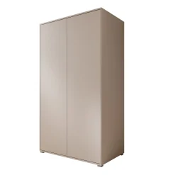 Gideon - Kledingkast 2-deurs - Beige - 100x59x178 cm