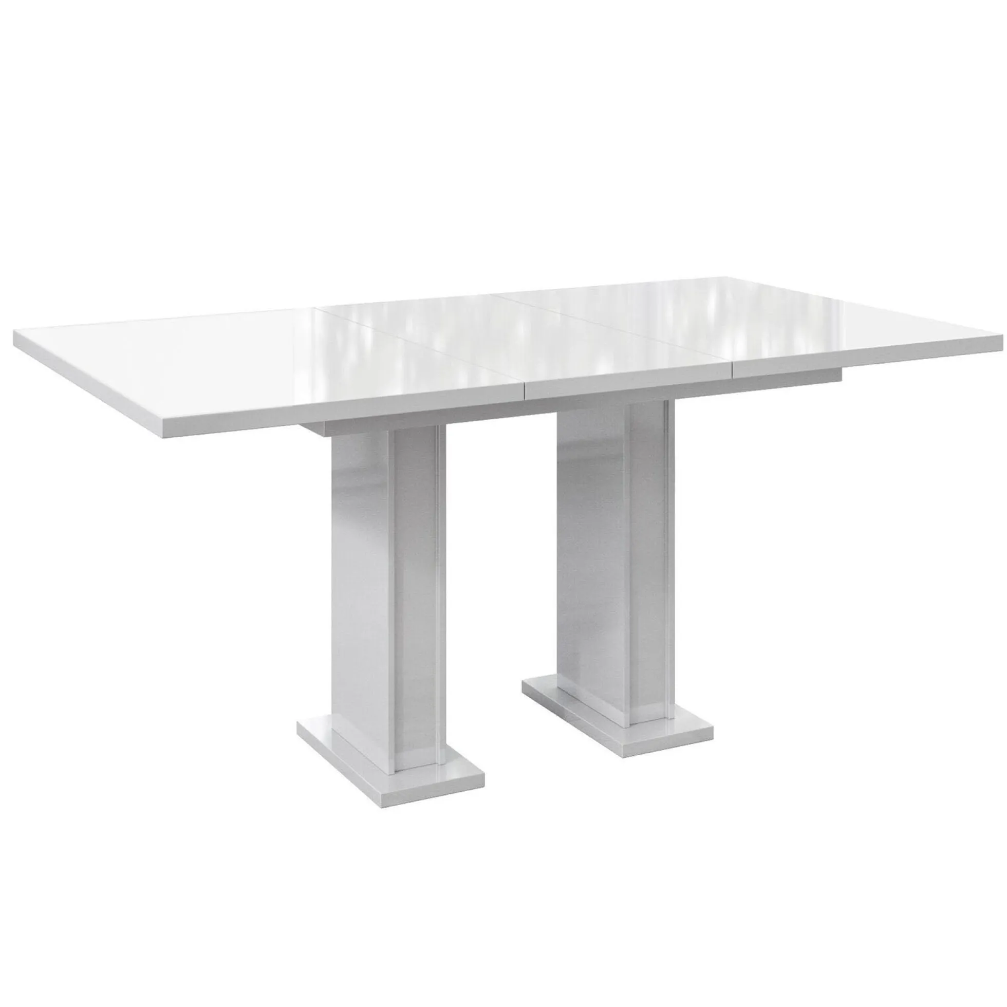 Glamour - Eetkamertafel - Wit - 120x80x76 cm