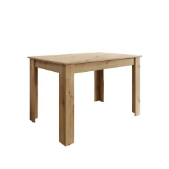 Haverford - Eetkamertafel - Uitschuifbaar - Eikenpatroon - 120x80x76cm