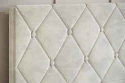 Hernandez - Eenpersoonsbed met opbergruimte - Beige - 90x200 cm