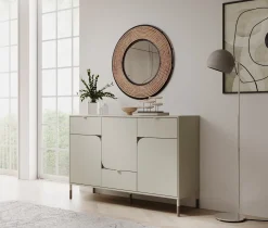 Hill - Dressoir - Beige - 130x40x87 cm