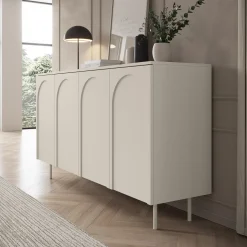 Hilo - Dressoir - Beige - 161x42x88 cm