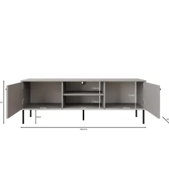Ilux - TV-Meubel - Grijs