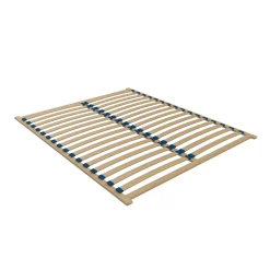 Infinity - Tweepersoonsbed - Fluffy ribstof beige - 160x200 cm