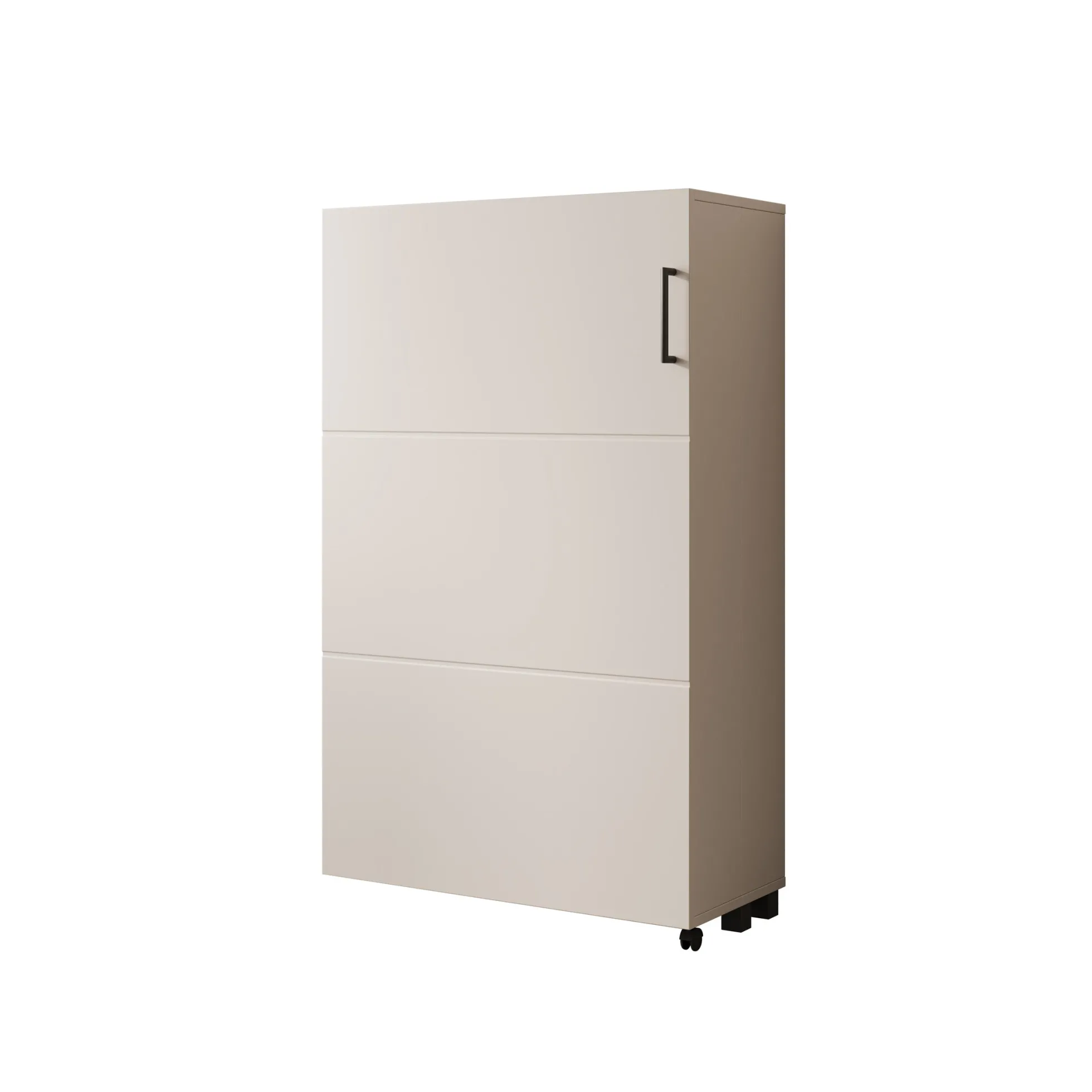 Inverly - Schoenenkast - Beige - 68x33x113 cm