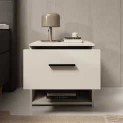 Isandro - Nachtkastje - Beige - 45x41x44 cm