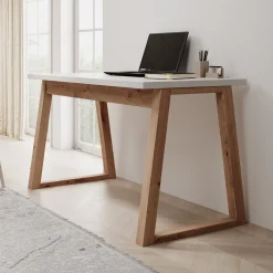 Ithaca - Bureau - Wit - 135x65 cm