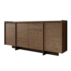 Jaxon - Dressoir - Donker eiken - 200x38x90 cm