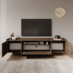 Jaxon - TV-Meubel - Donker eiken