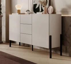 Jordy - Dressoir - Beige - 154x40x90 cm