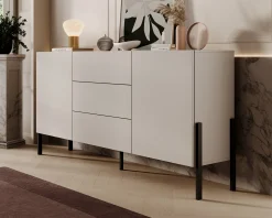 Jordy - Dressoir - Beige - 184x40x90 cm