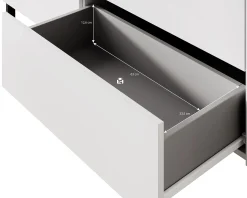 Jordy - Dressoir - Beige - 184x40x90 cm