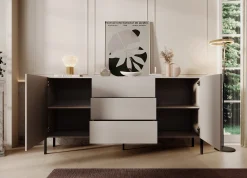 Jordy - Dressoir - Beige - 184x40x90 cm