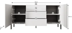 Jordy - Dressoir - Beige - 184x40x90 cm