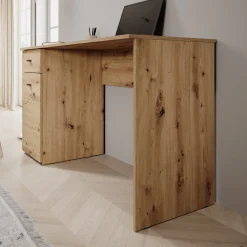 Kairo - Bureau - Eikenpatroon - 140x50x77 cm