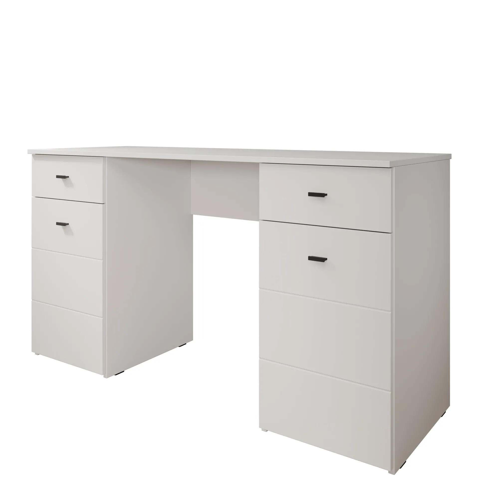 Kano - Bureau - Wit - 140x50x77 cm