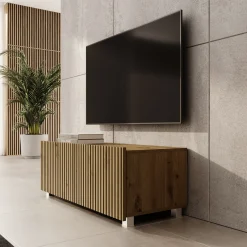 Kenderes - TV-Meubel - Eiken - 100x41x38 cm