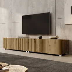 Kenderes - TV-Meubel - Eiken - 200x41x38 cm