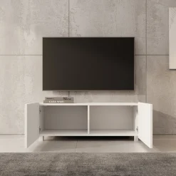 Kenderes - TV-Meubel - Wit - 100x41x38 cm