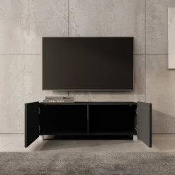 Kenderes - TV-Meubel - Zwart - 100x41x38 cm