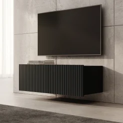 Kenderes - TV-Meubel - Zwart - 100x41x38 cm