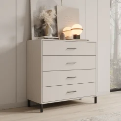 Ladekast Vidor - Beige - 93x40x90 cm