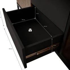 Legend 2 - Dressoir - Beige - 153x39x83 cm