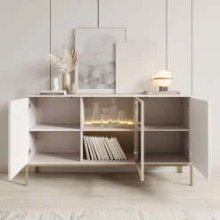 Legend - Dressoir - Beige - 153x39x83 cm