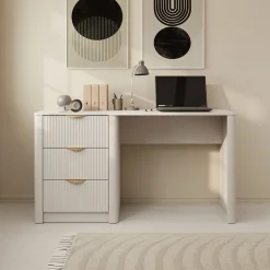 Lima - Bureau - Beige - 140x55x76 cm