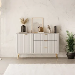 Lima - Dressoir - Beige - 138x38x81 cm