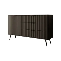 Lima - Dressoir - Zwart - 138x38x81 cm