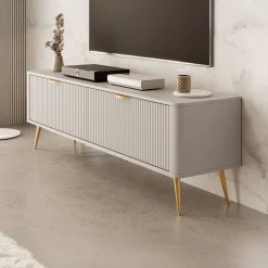 Lima - TV-Meubel - Beige - 163x38x51 cm