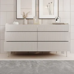Livako - Ladekast - Beige - 153x38x82 cm