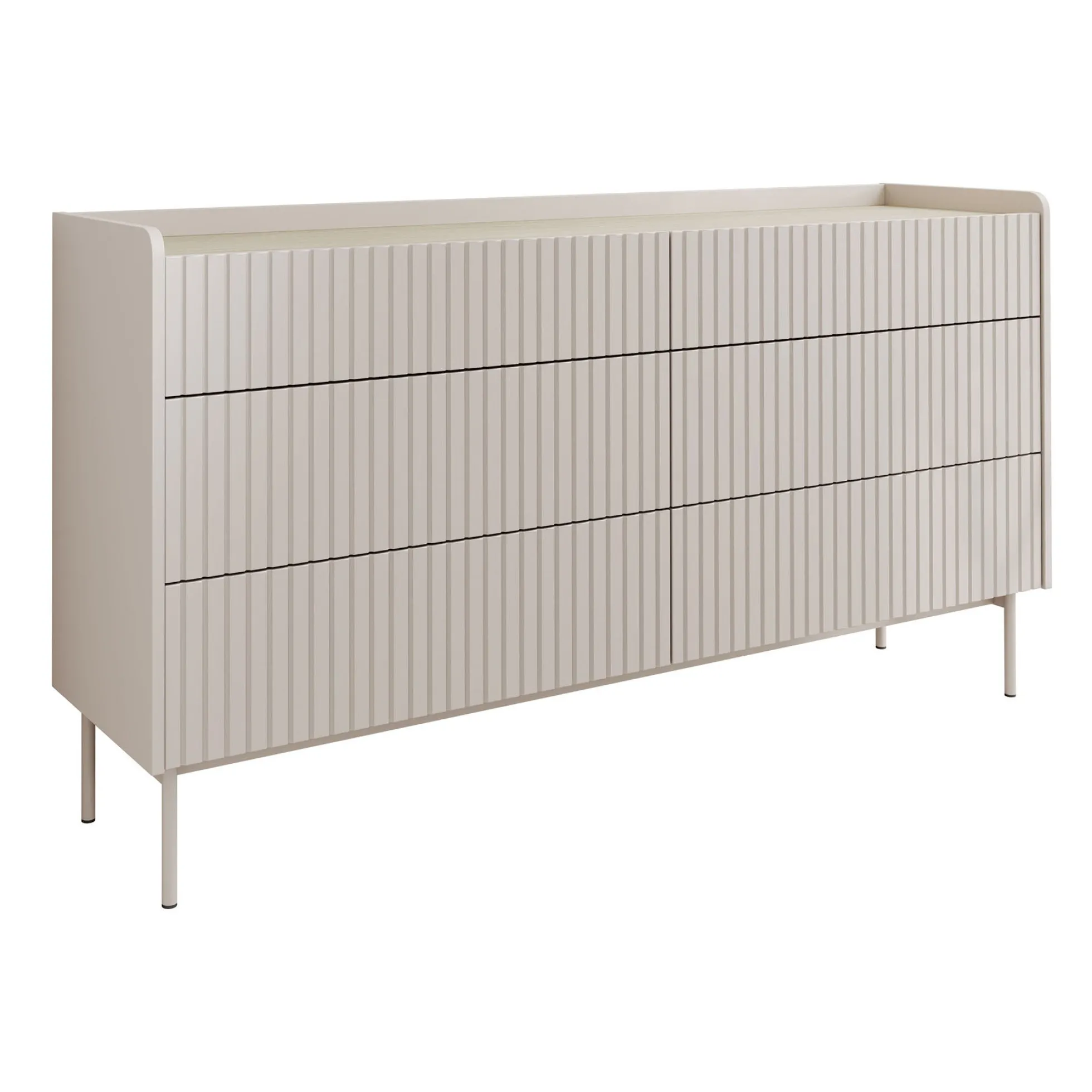 Livako - Ladekast - Beige - 153x38x82 cm