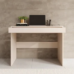 Lombok - Bureau - Beige - 100x50x76 cm