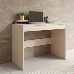 Lombok - Bureau - Beige - 100x50x76 cm