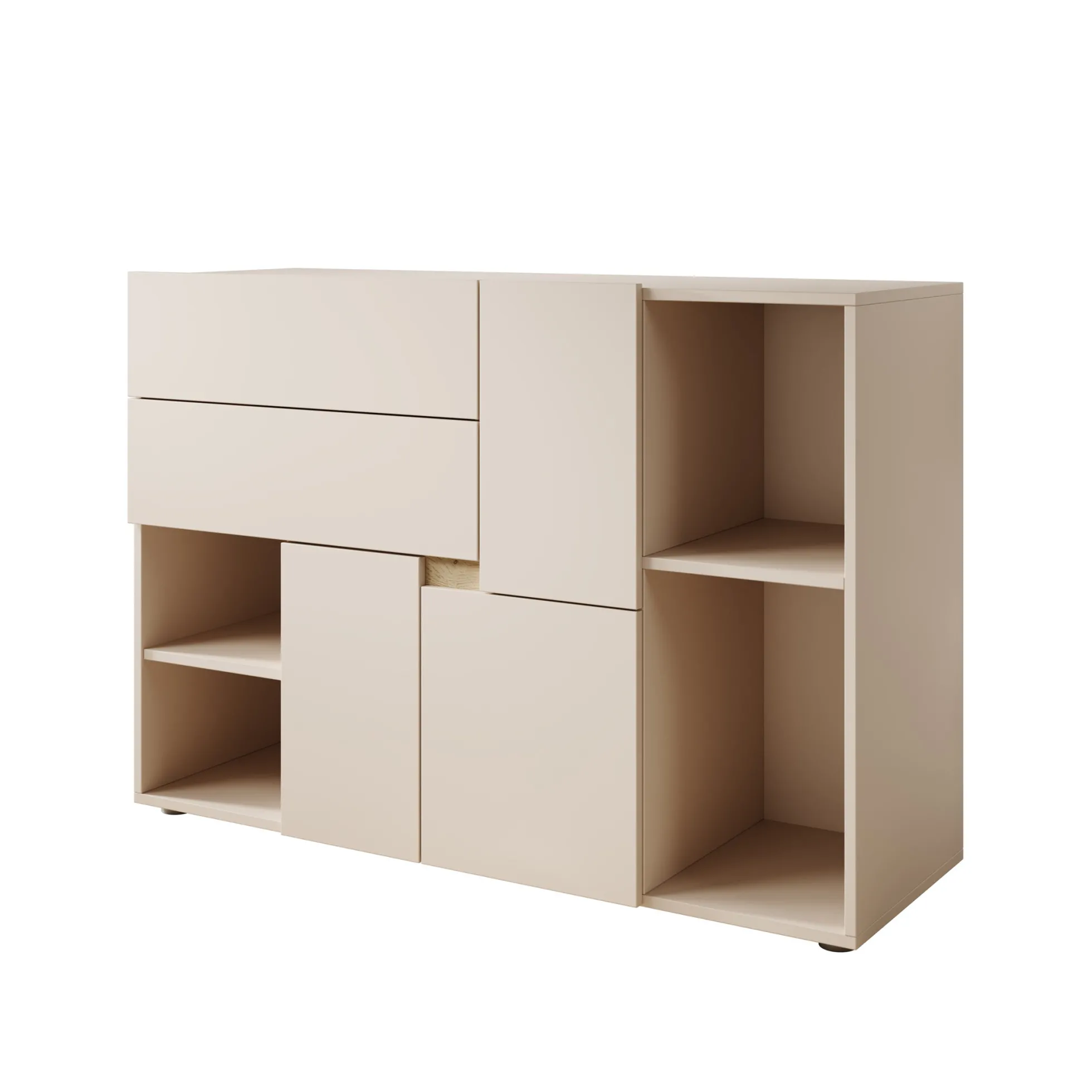 Lombok - Dressoir - Beige - 120x42x84 cm