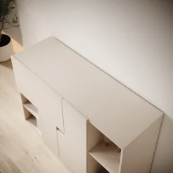 Lombok - Dressoir - Beige - 120x42x84 cm