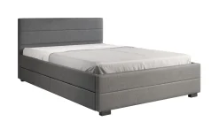 Loox - Tweepersoonsbed met 4 lades - Stof grijs - 140x200 cm